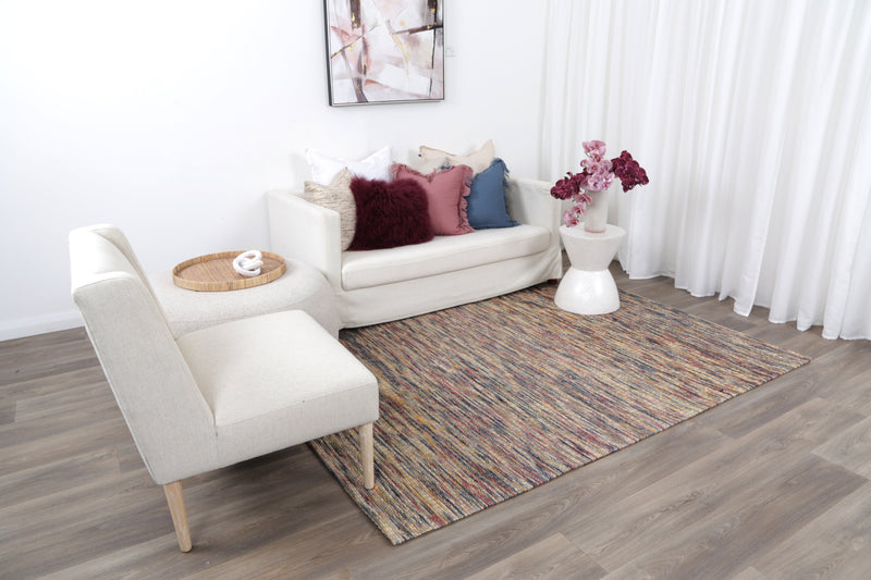 Wamberal Geometric Multi Wool Rug