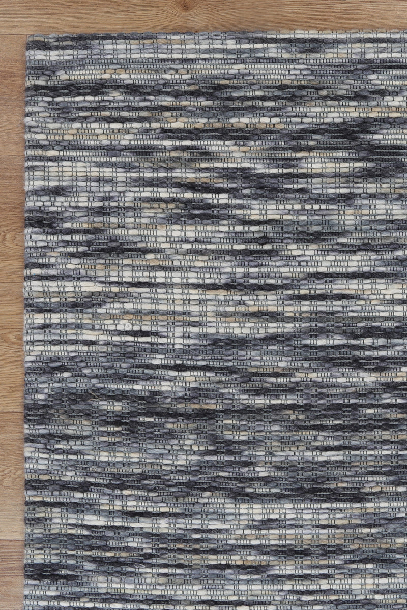 Wamberal Geometric Stone Wool Rug