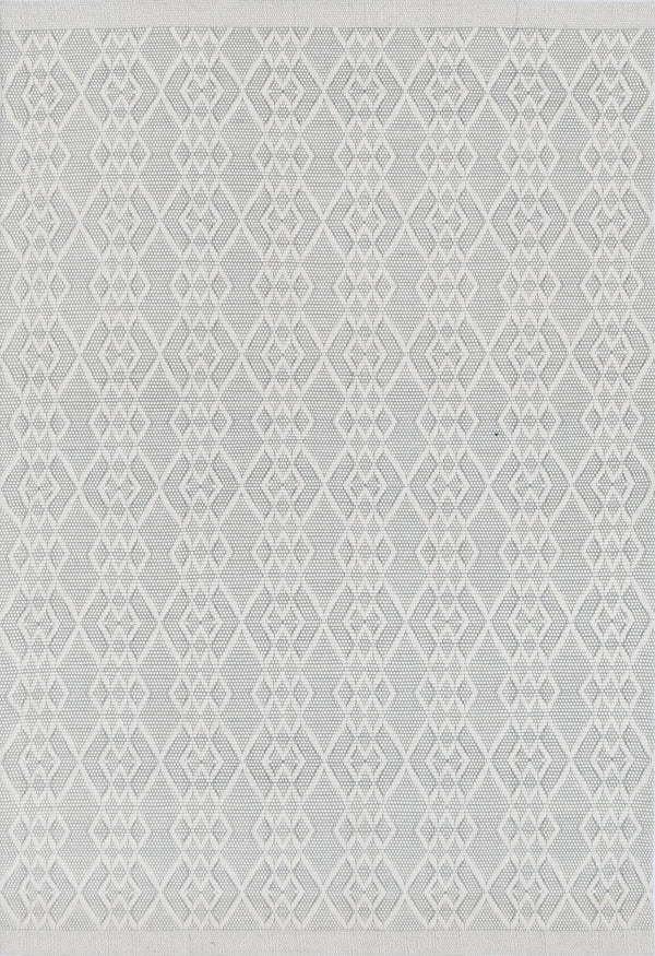 Wamberal Diamond Grey Wool Rug