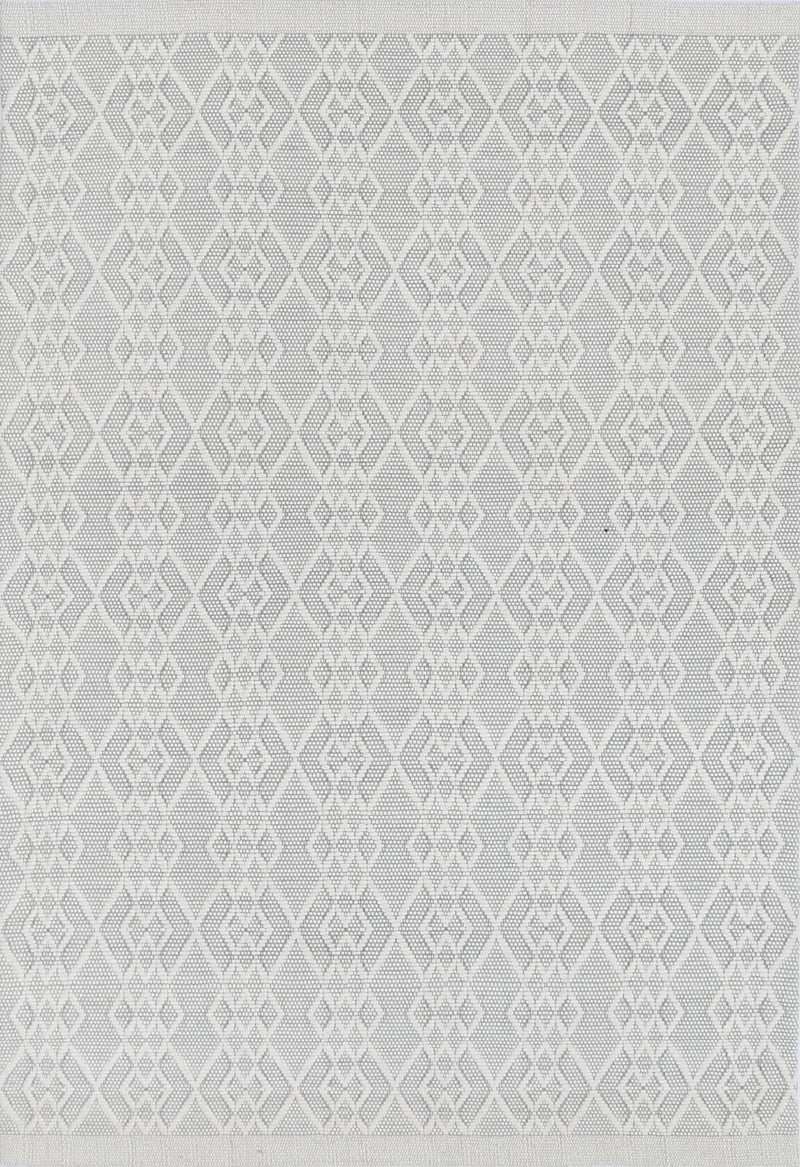 Wamberal Diamond Grey Wool Rug
