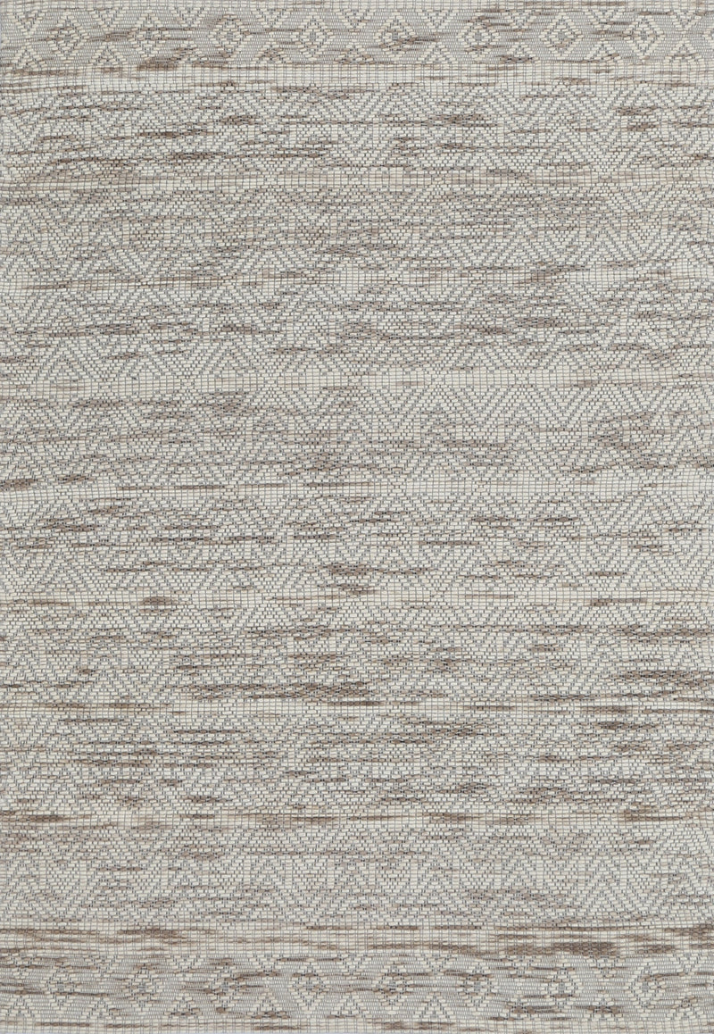 Wamberal Chevron Beige Wool Rug