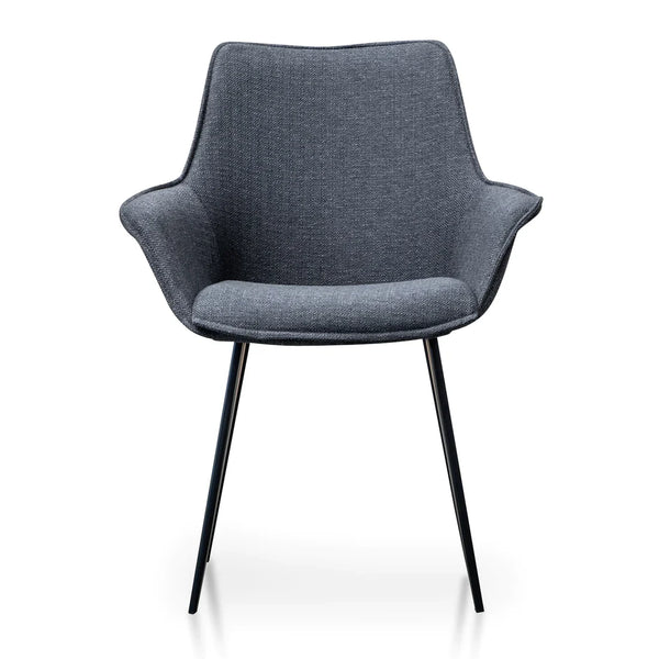 Calibre CDC2633-SE - Dining Chair - Charcoal Grey (Set of 2)