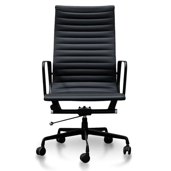 Calibre COC2970-YS - Executive Leather Office Chair - Full Black