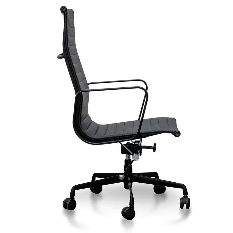 Calibre COC2970-YS - Executive Leather Office Chair - Full Black