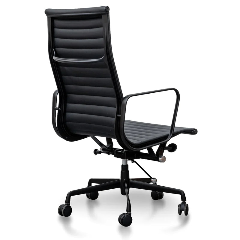 Calibre COC2970-YS - Executive Leather Office Chair - Full Black