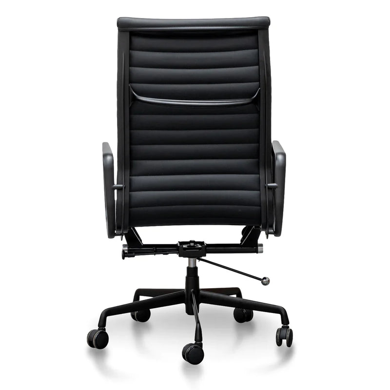 Calibre COC2970-YS - Executive Leather Office Chair - Full Black