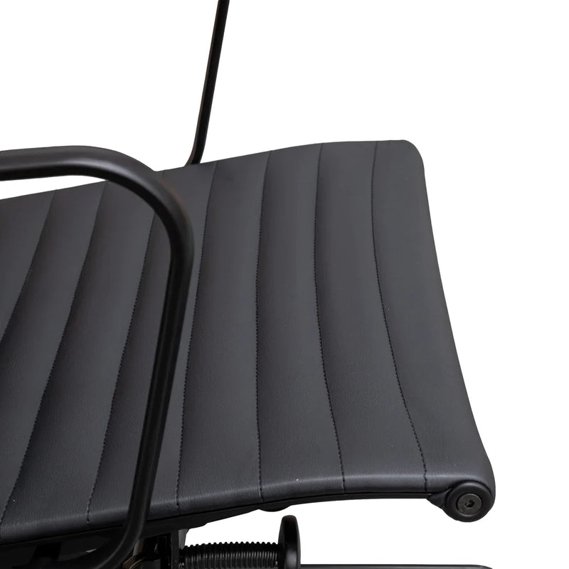 Calibre COC2970-YS - Executive Leather Office Chair - Full Black