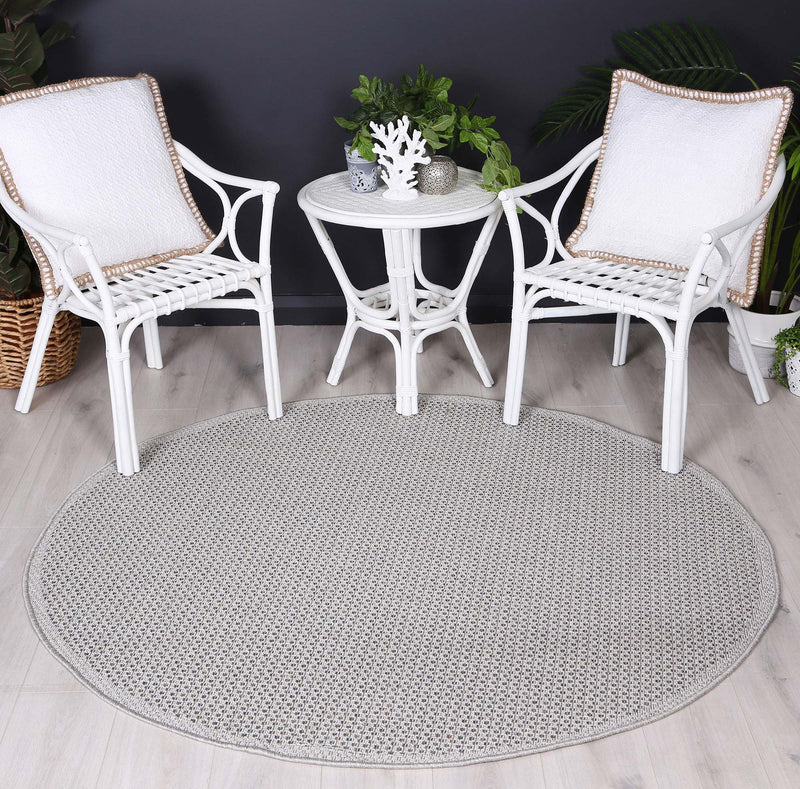 Sydney Silver Blue Indoor Outdoor Rug