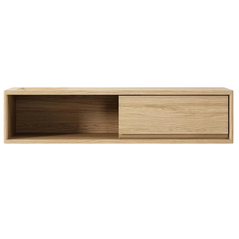 Circa Floating Cabinet Module 3  - White Oak