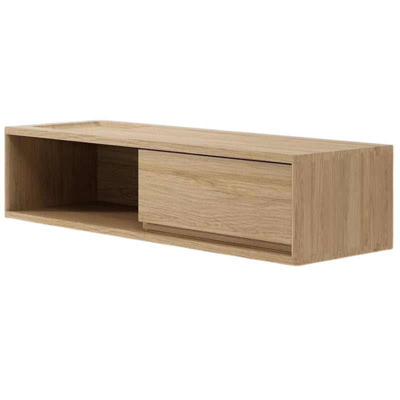 Circa Floating Cabinet Module 3  - White Oak