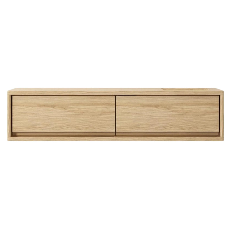 Circa Floating Cabinet Module 4 - White Oak