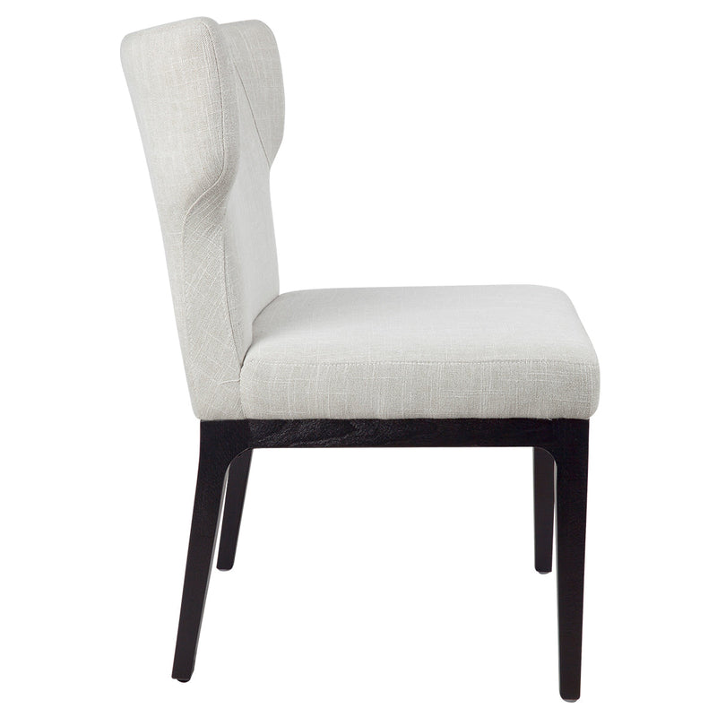 Ashton Black Dining Chair Set of 2  - Natural