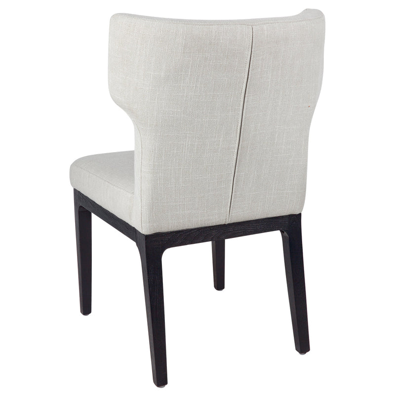 Ashton Black Dining Chair Set of 2  - Natural