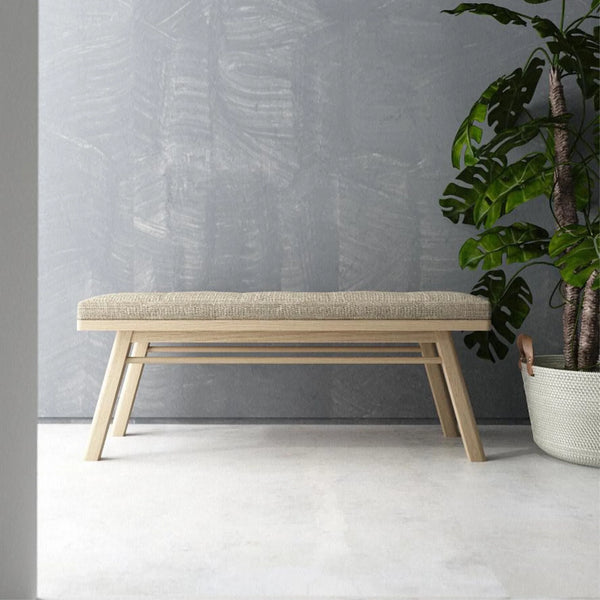 Circa Bench 120cm - White Oak