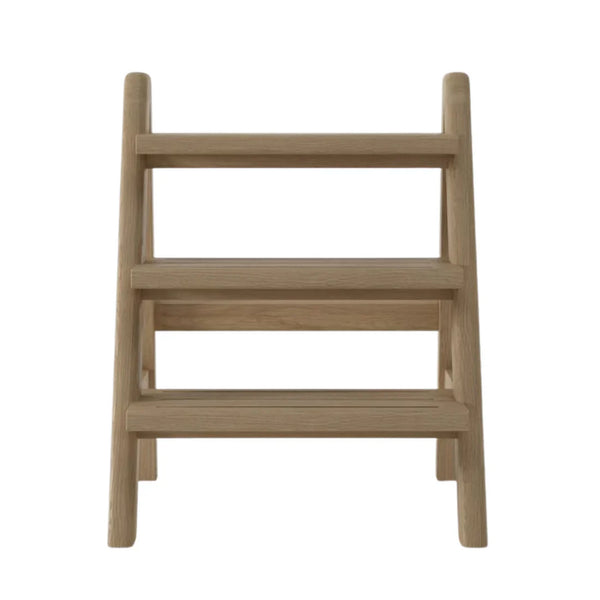 Circa Step Ladder 70cm - White Oak