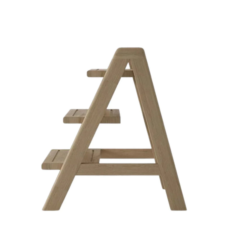Circa Step Ladder 70cm - White Oak