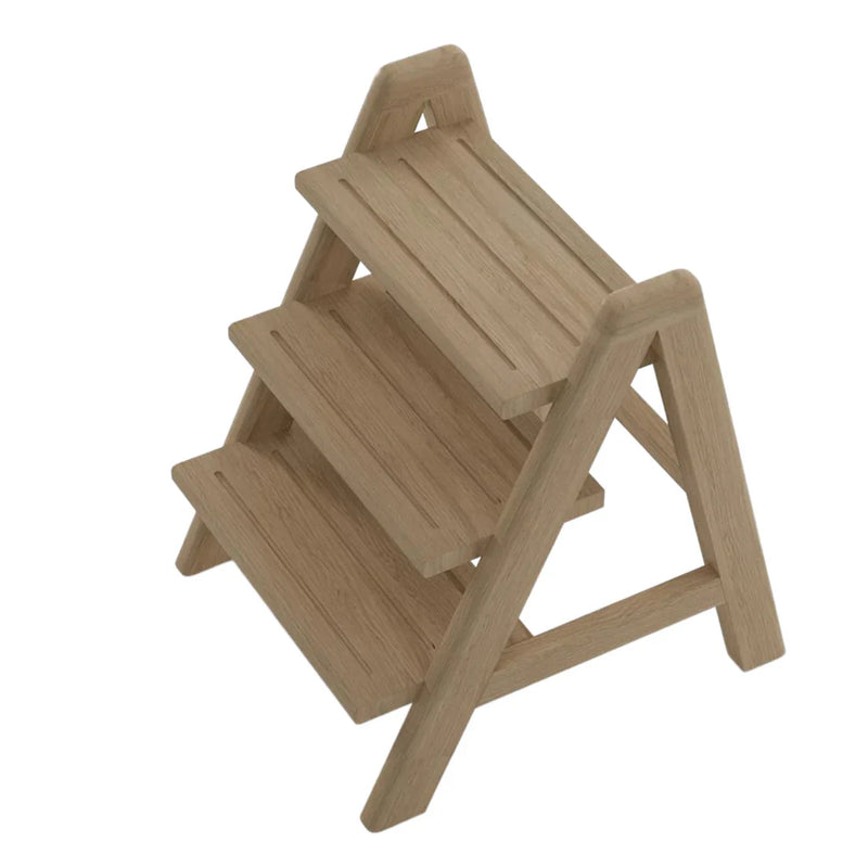 Circa Step Ladder 70cm - White Oak