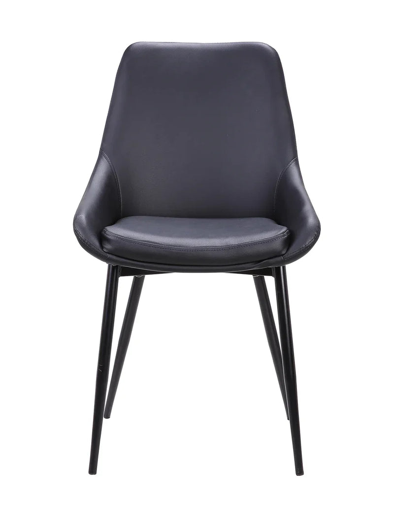 Calibre CDC2003-SE - Dining Chair - Black PU (Set of 2)