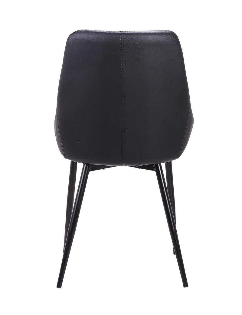 Calibre CDC2003-SE - Dining Chair - Black PU (Set of 2)