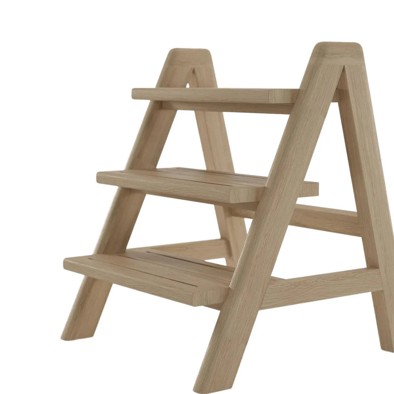 Circa Step Ladder 70cm - White Oak