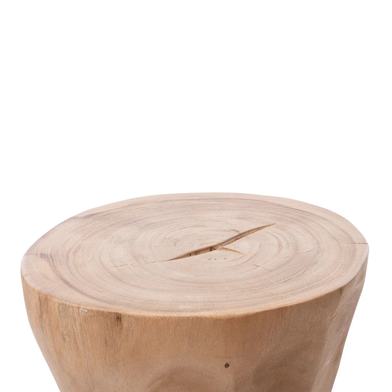 Suar Hourglass Stool - 30cm