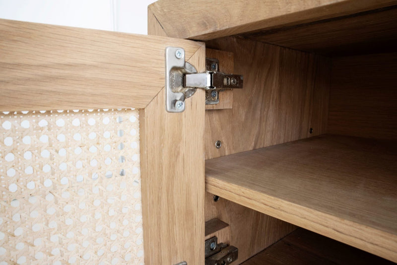 Indigo Two Door Entertainment Unit - Natural