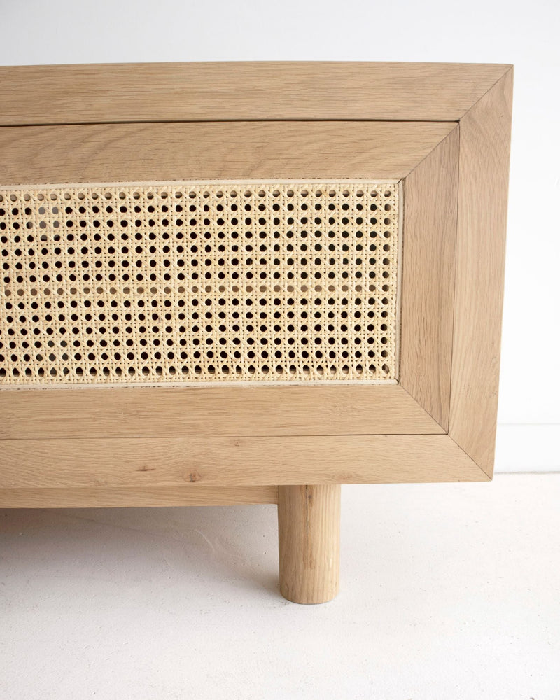 Indigo Two Door Entertainment Unit - Natural