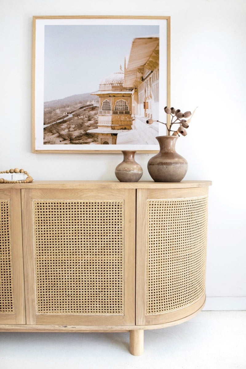 Indigo Four Door Sideboard – Rounded End