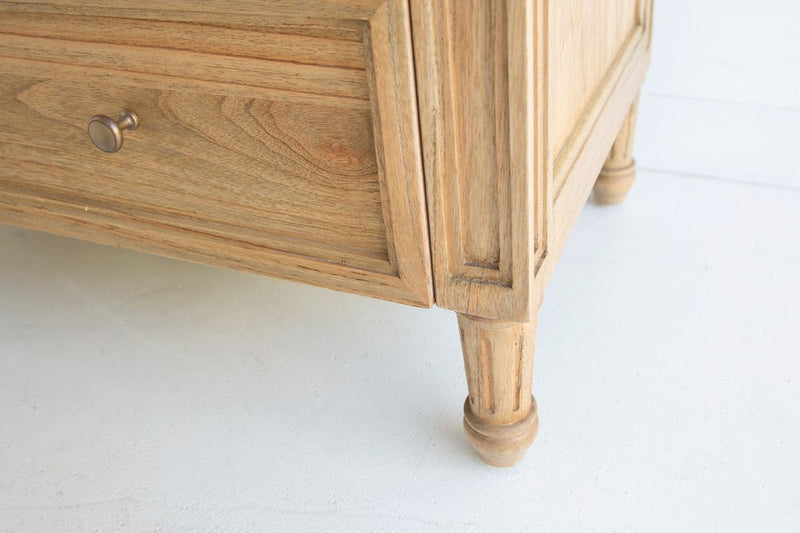 Hampton Dresser – 5 Drawer – Weathered Oak