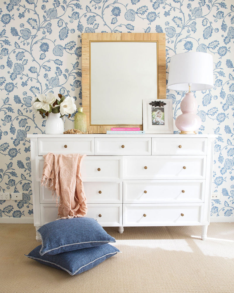 Hampton Dresser – 9 Drawer – White