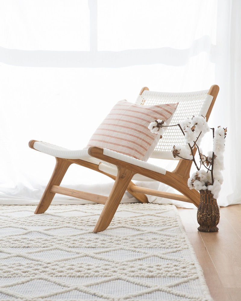 Zane Accent Chair – White