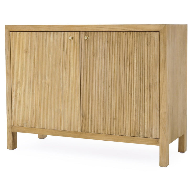 Aurelia 2 Door Sideboard - 110cm (Black, White, Natural)