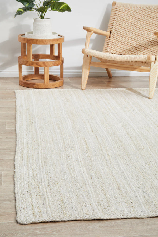 Bondi white, colour: white Rug