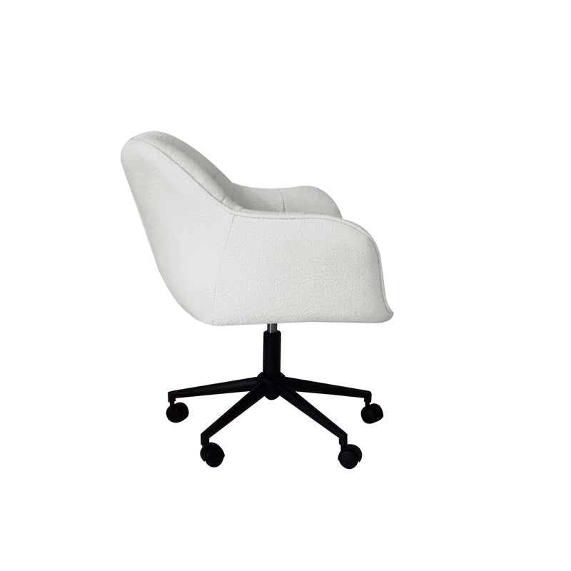 Brad Fabric Padded Office Chair Grey