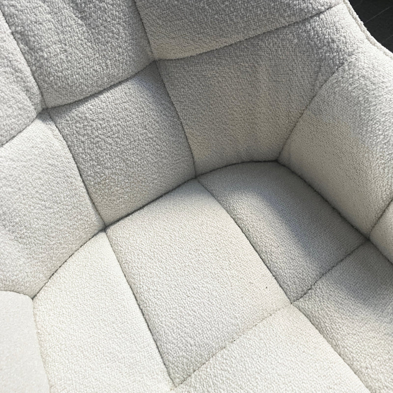 Brad Fabric Padded Office Chair Grey