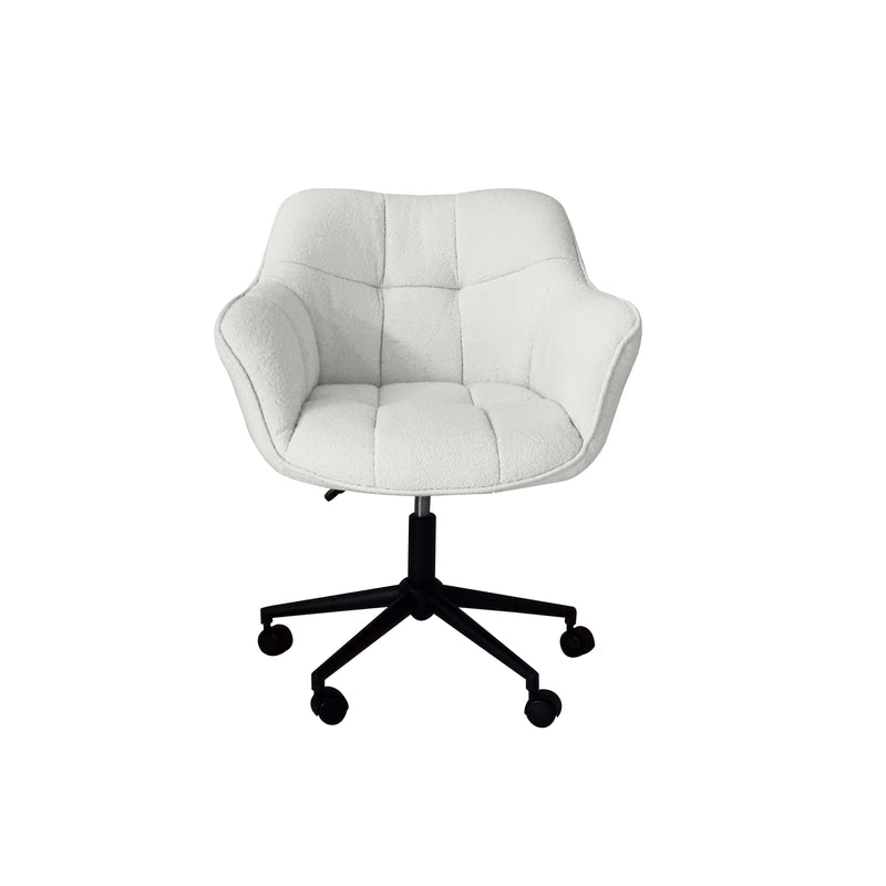 Brad Fabric Padded Office Chair Grey