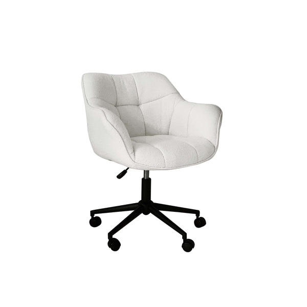 Brad Fabric Padded Office Chair Grey