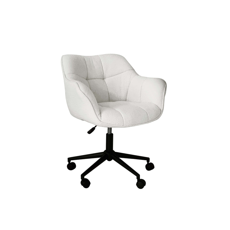 Brad Fabric Padded Office Chair Grey