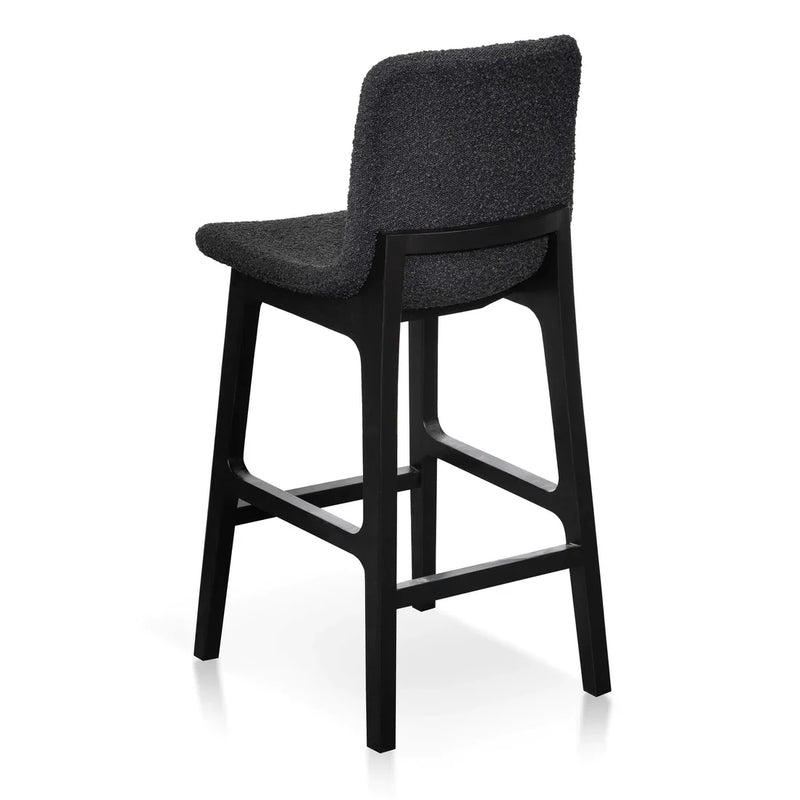 Calibre CBS8153-SD 65cm Bar Stool - Full Black
