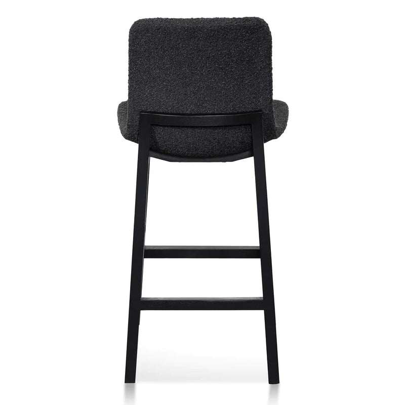 Calibre CBS8153-SD 65cm Bar Stool - Full Black