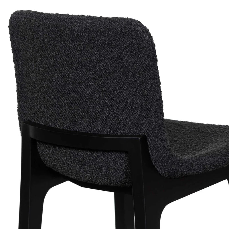 Calibre CBS8153-SD 65cm Bar Stool - Full Black