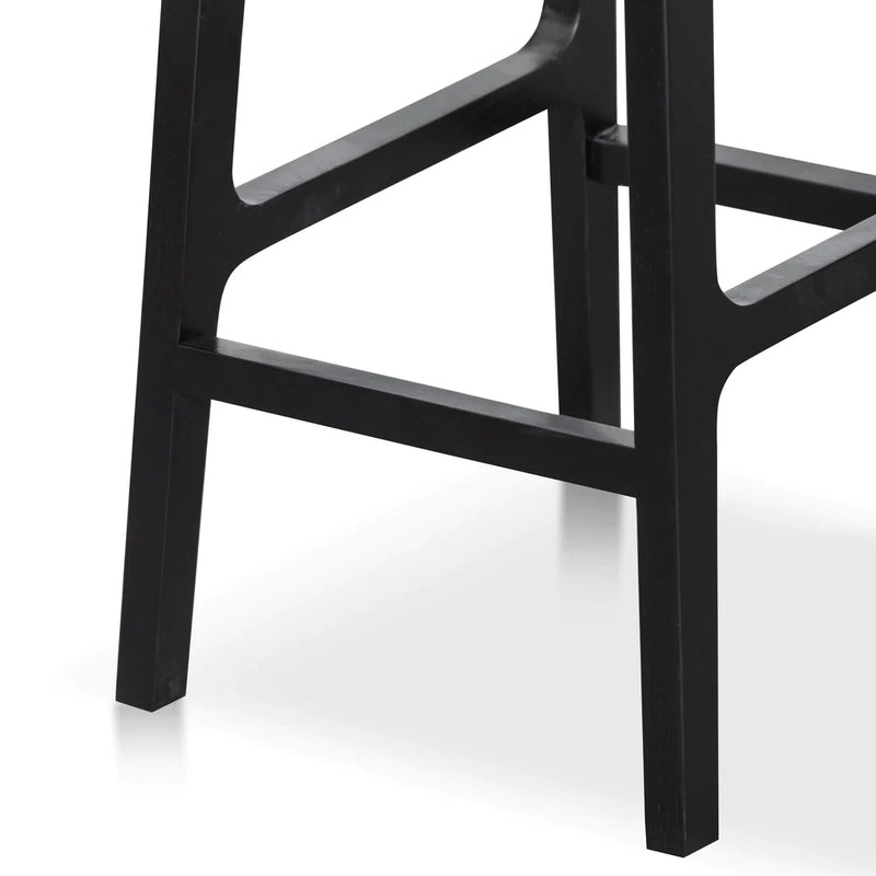 Calibre CBS8153-SD 65cm Bar Stool - Full Black