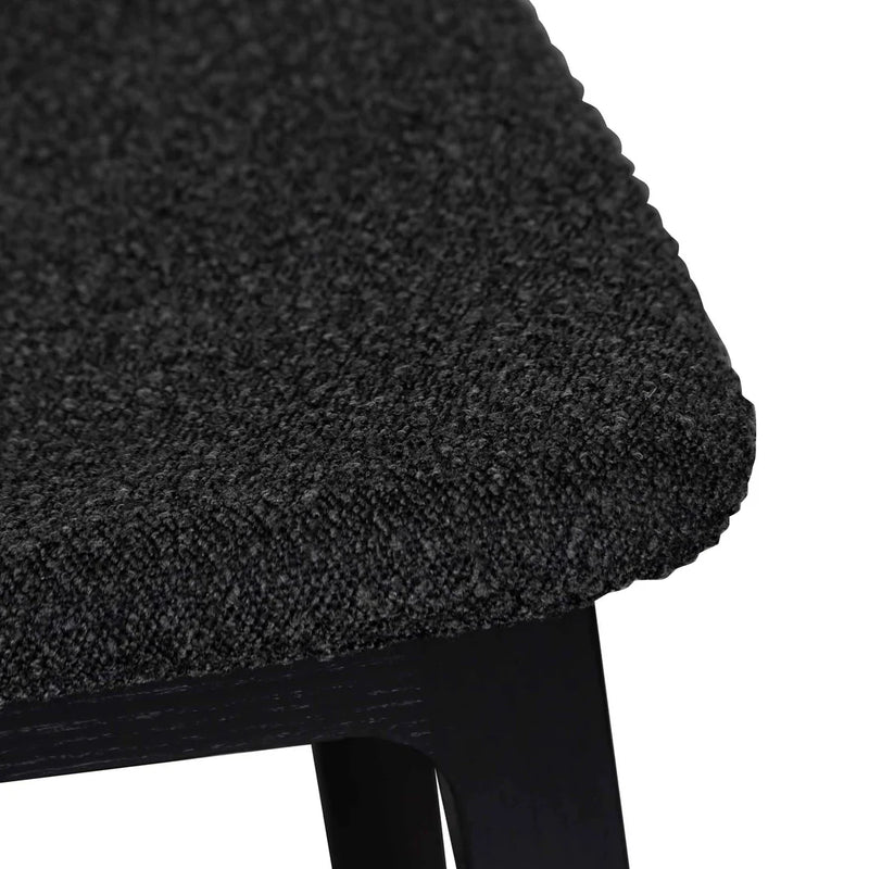 Calibre CBS8153-SD 65cm Bar Stool - Full Black