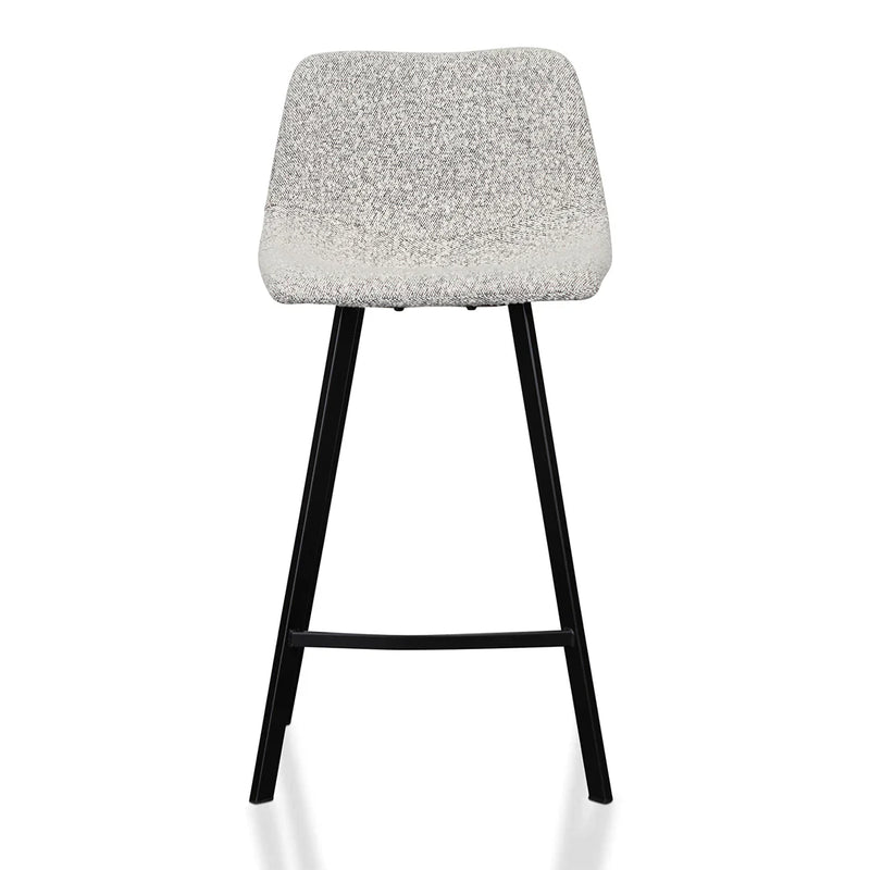 Calibre CBS8205-SE 65cm Bar Stool - Pepper Boucle (Set of 2)