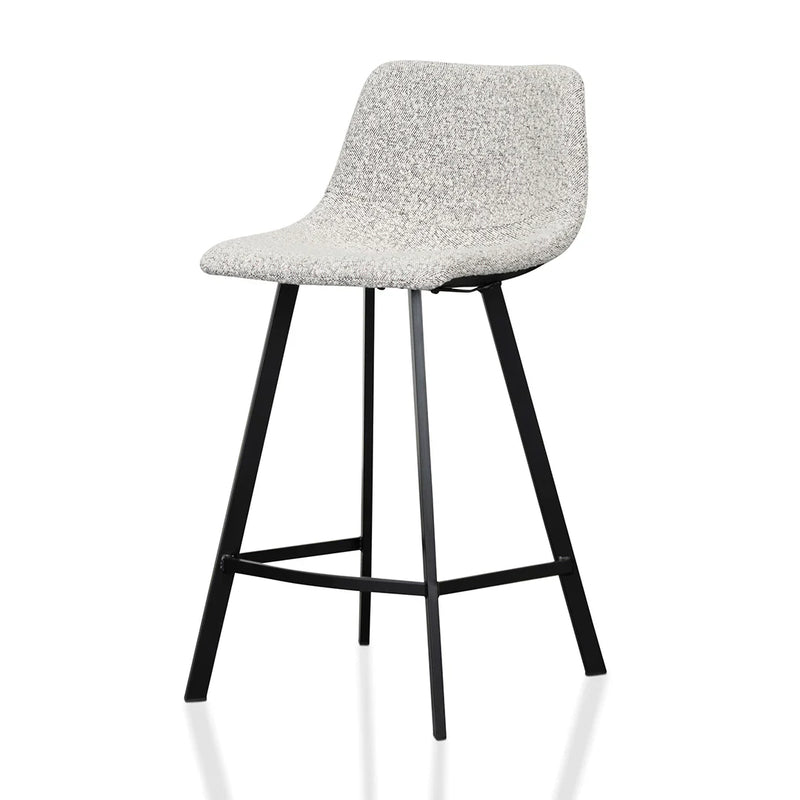 Calibre CBS8205-SE 65cm Bar Stool - Pepper Boucle (Set of 2)