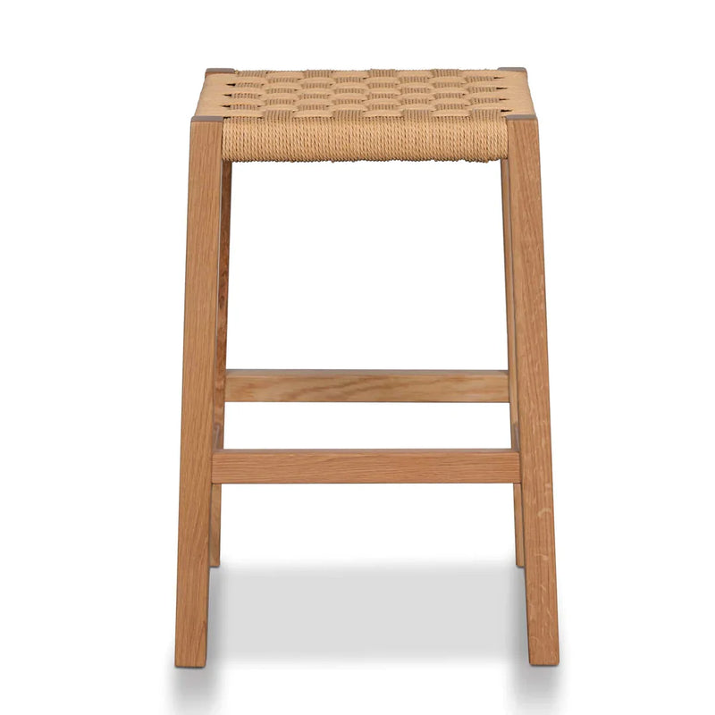 Calibre CBS8214-OW 65cm Rattan Bar Stool - Natural