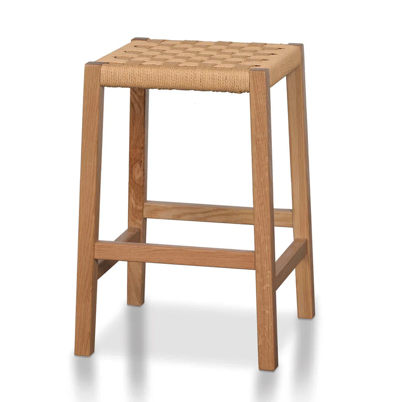 Calibre CBS8214-OW 65cm Rattan Bar Stool - Natural