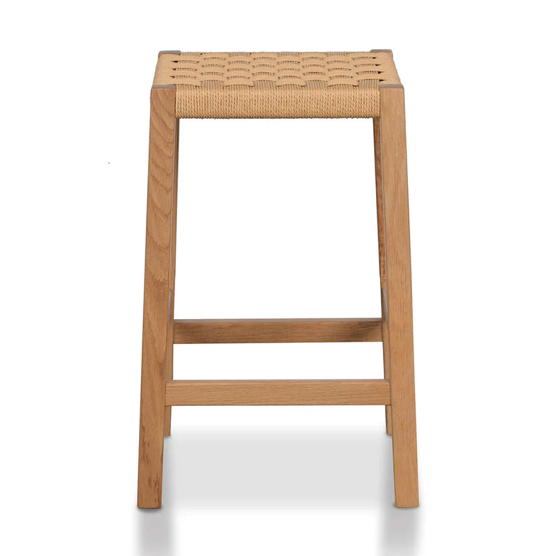 Calibre CBS8214-OW 65cm Rattan Bar Stool - Natural