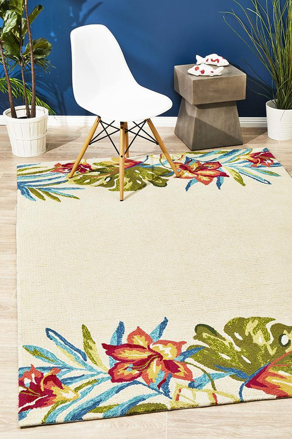 Copacabana Outdoor Cream Rug