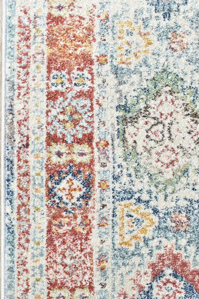 Morocco 0414A Tile Grey Rug